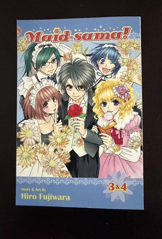 Maid-sama! volumes 3 & 4 Hiro Fujiwara Good Condition