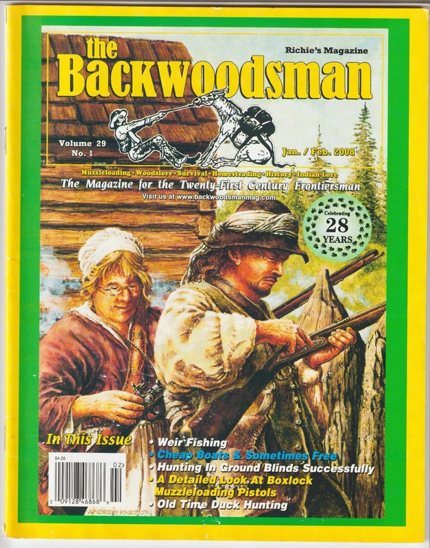 The Backwoodsman Magazine January/February 2008 Vol 29 No 1