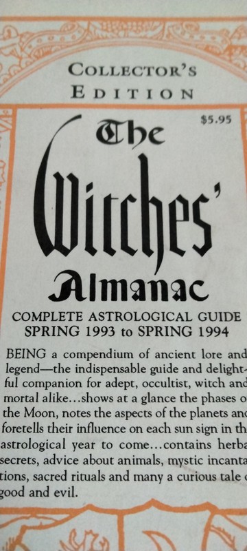 The Witches Almanac Lot of 3 Issues 1999/2000, 1993/1994,1997/1998 gallery