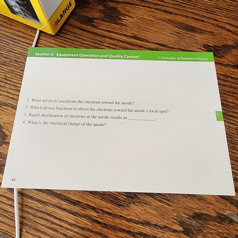 McGraw Hill LANGE Radiography Review Flashcards by D. A. Saia - 294-ct, NEW Open gallery