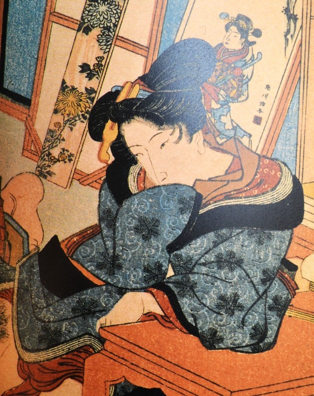Toyokuni Erotic Ukiyo-e Shunga Japanese Large 30×23cm 214p 1st ed. Obi Box gallery