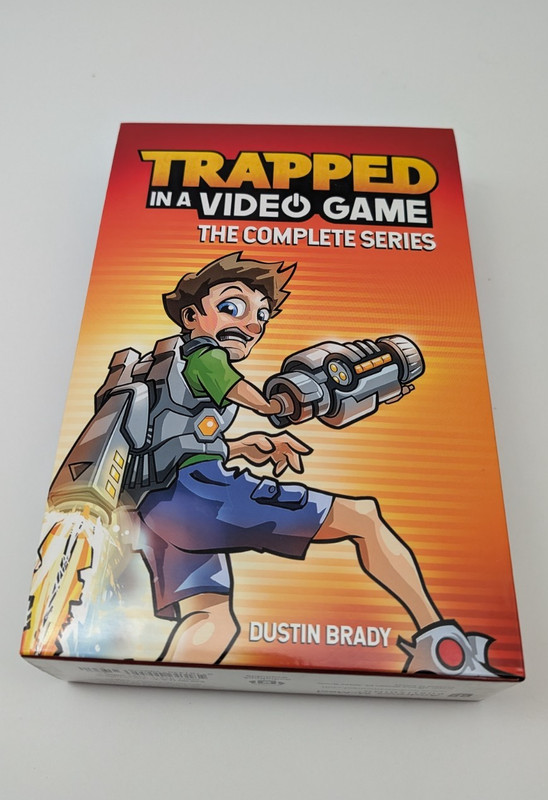 Trapped in a Video Game The Complete Series Very Good Condition 1-5 Dustin Brady