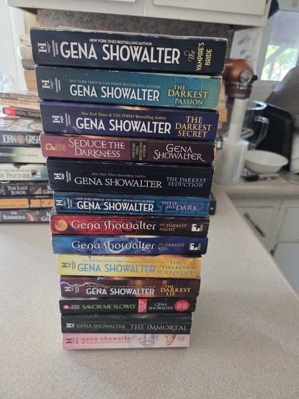 Gena Showalter Lot. 12 Books 1 3-in-1 =15 Story. Paranormal Romance. Paperback gallery