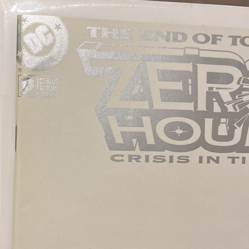 Zero Hour Crisis in Time #0 (of 5) DC Comics 1994 Sent In A Cardboard Mailer gallery