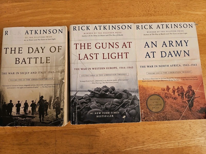 The Liberation Trilogy. Soft Cover Paperback – Rick Atkinson – 3 book set
