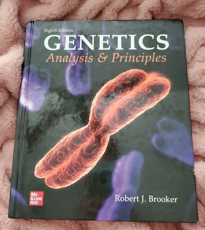 Genetics Analysis And Principles 8th Edition Robert J. Brooker Hard Copy