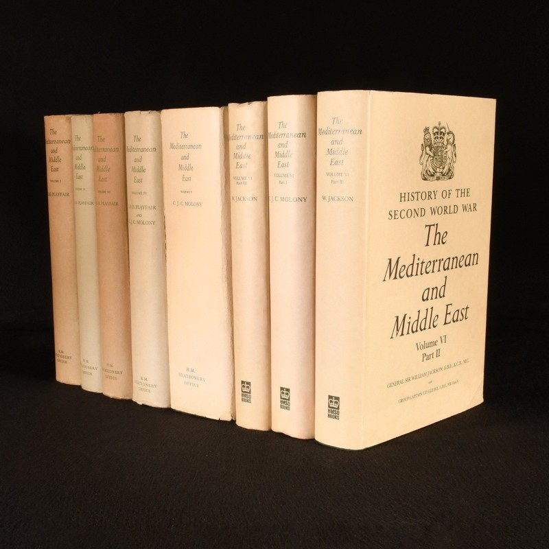 1954-1988 6Vols in 8 The Mediterranean and Middle East History of the Second ... gallery