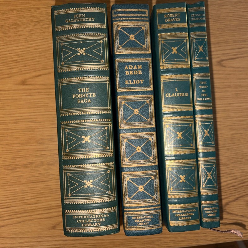 Lot Of 4 International Collector’s Library Books. Titles In Description And Pics
