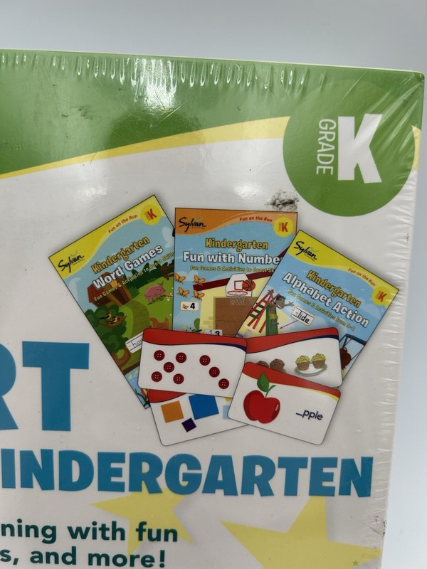 Sylvan Kick Start for Kindergarten (Words, Math, Shapes) Sylvan Learning NEW gallery