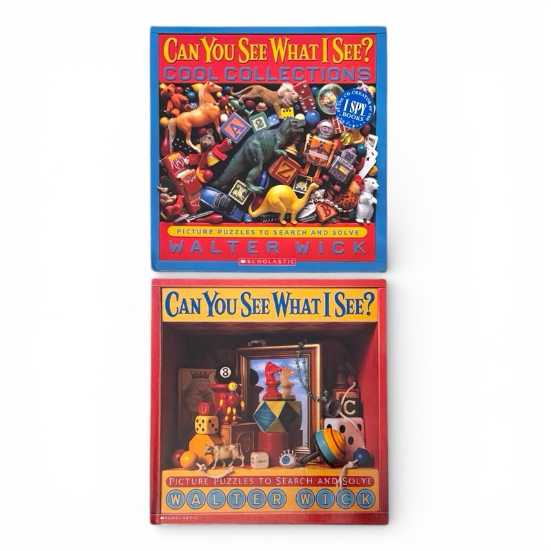 Walter Wick Can You See What I See Hardcover Set FIRST PRINT I Spy Style Books