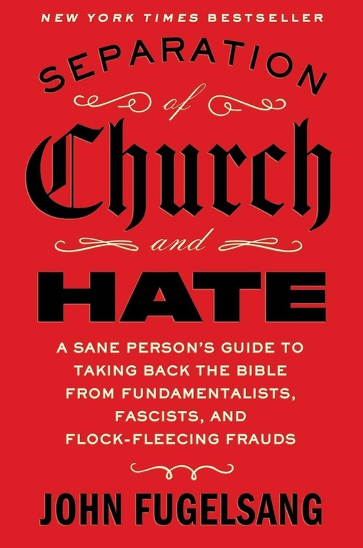 John Fugelsang Book Separation of Church and Hate English Paperback gallery