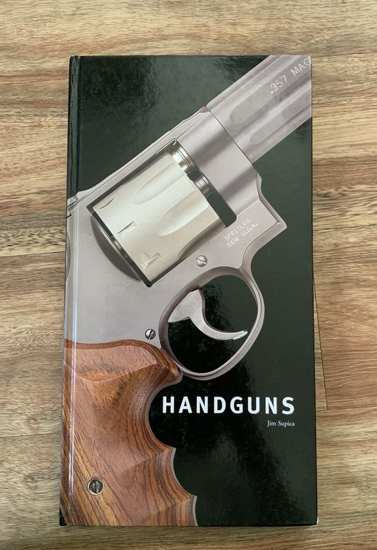 Handguns by Jim Supica Hardcover Illustrated Reference Firearms Book