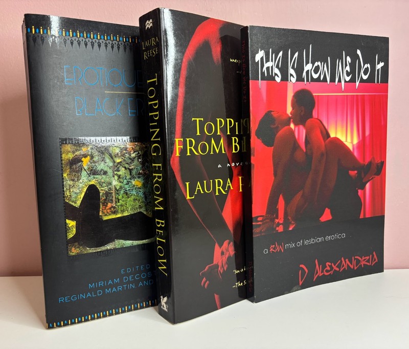 Black/queer erotic fiction (1990s-2010s), LGBTQIA+ short stories, poetry, novel gallery