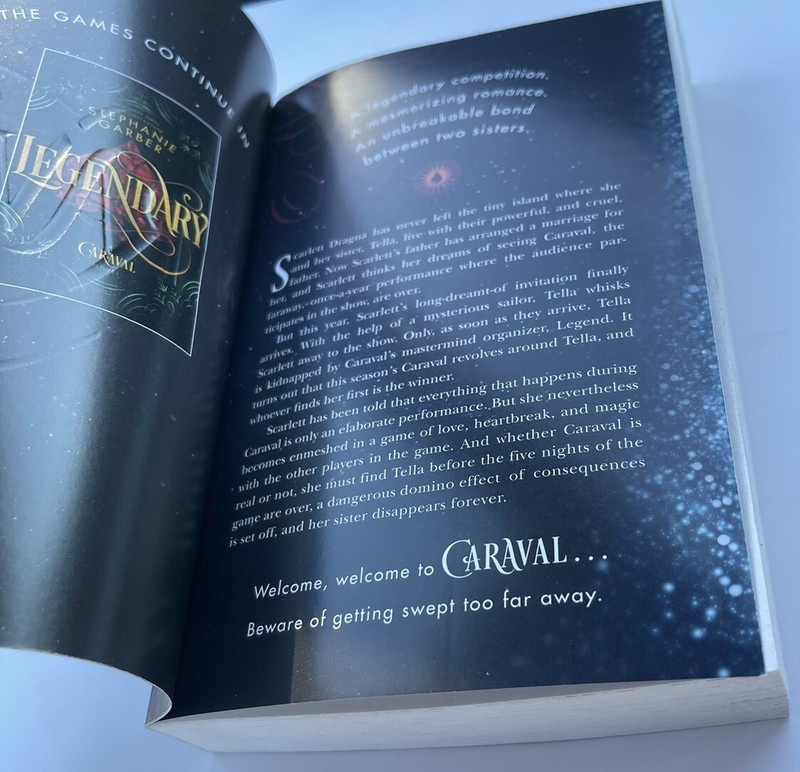 Caraval by Stephanie Garber (2018, Trade Paperback) Free Ship gallery