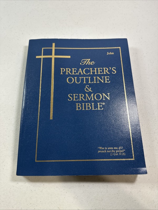 Preacher’s Outline & Sermon Bible-KJV-John by Leadership Ministries Worldwide
