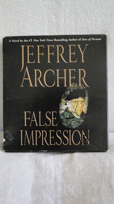 JEFFREY ARCHER FALSE IMPRESSION 5 CD AUDIOBOOK ABRIDGED