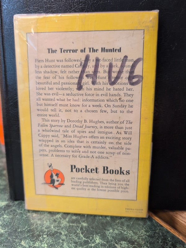 THE DELICATE APE by Dorothy B. Hughes - Vintage Suspense PB - GGA - 1946 gallery