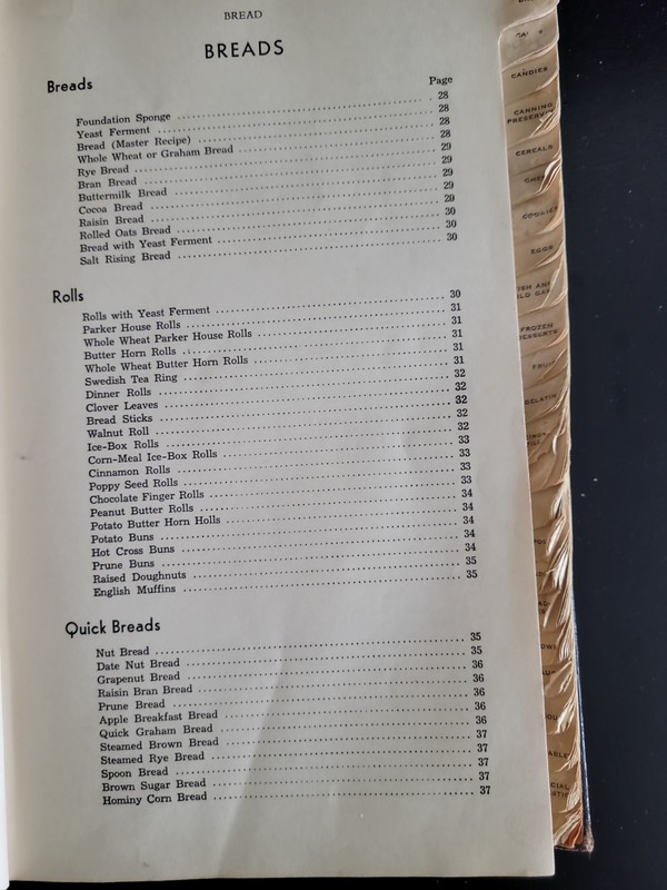 1937 The Household Searchlight Recipe Book Vtg Cookbook 1941 printing with Tabs gallery