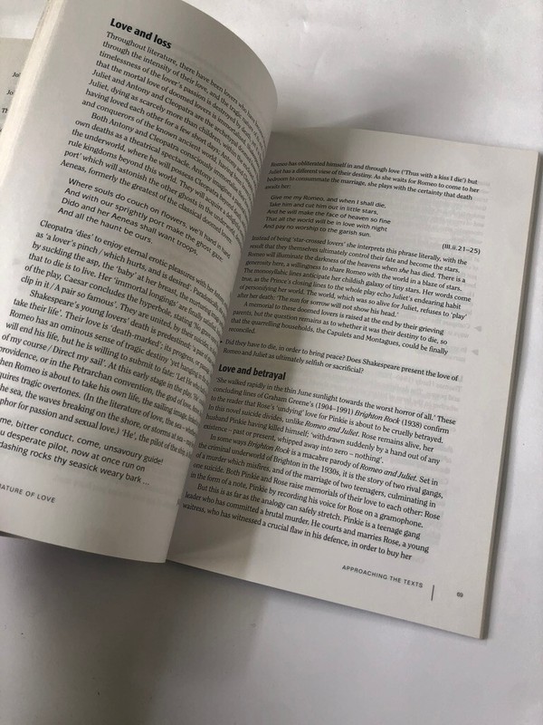 The Literature of Love by Mary Ward (Cambridge Contexts in Literature) Ex Cond gallery
