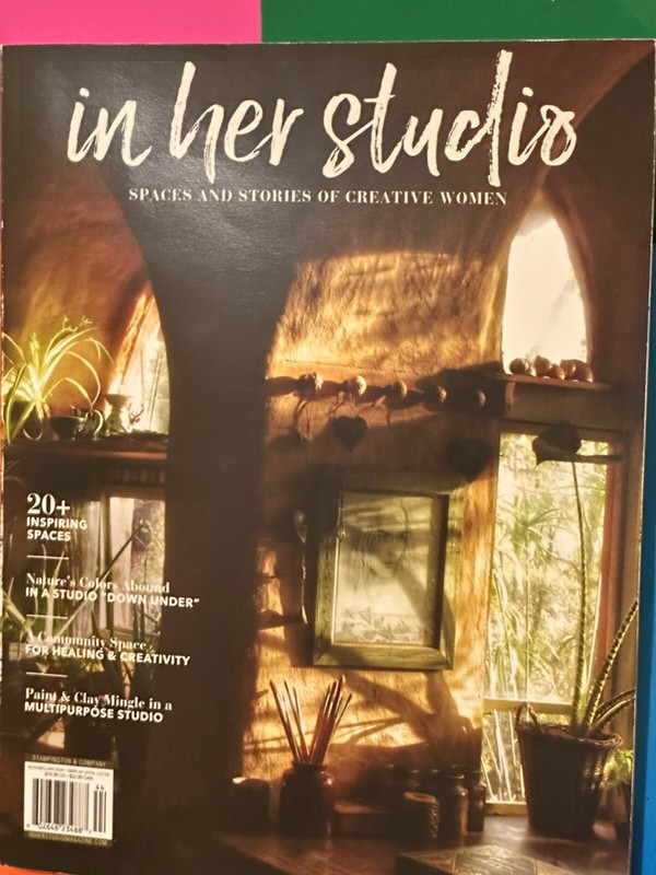 IN HER STUDIO Winter 2025 – Volume 7, Issue 2 ~ Stampington & Co.