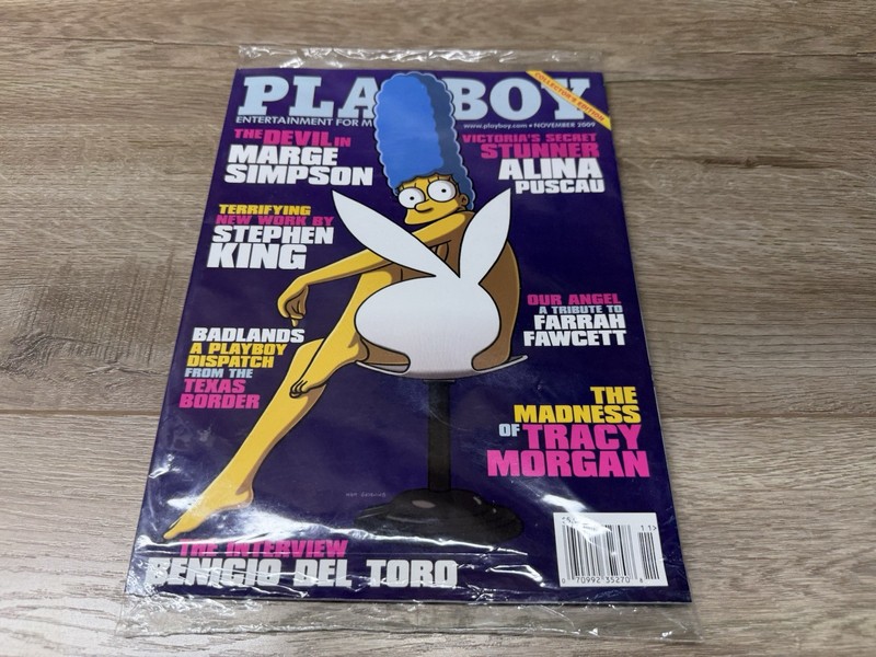 Playboy Magazine November 2009 featuring Marge Simpson Collectors Edition