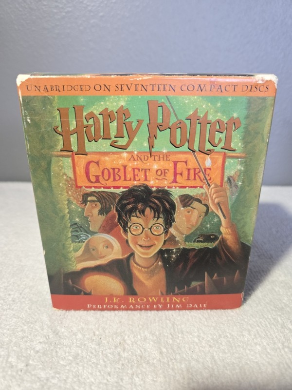 Harry Potter And The Goblet Of Fire Unabridged 17 CD Set Audiobook JK Rowling
