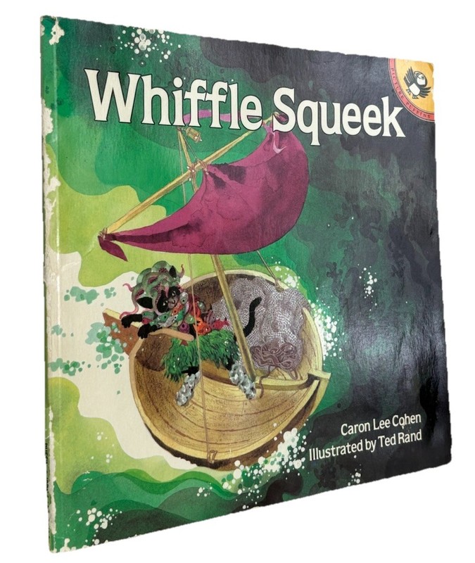 Whiffle Squeek Caron Lee Cohen Ted Rand Puffin Picture Book 1994 Vintage Book