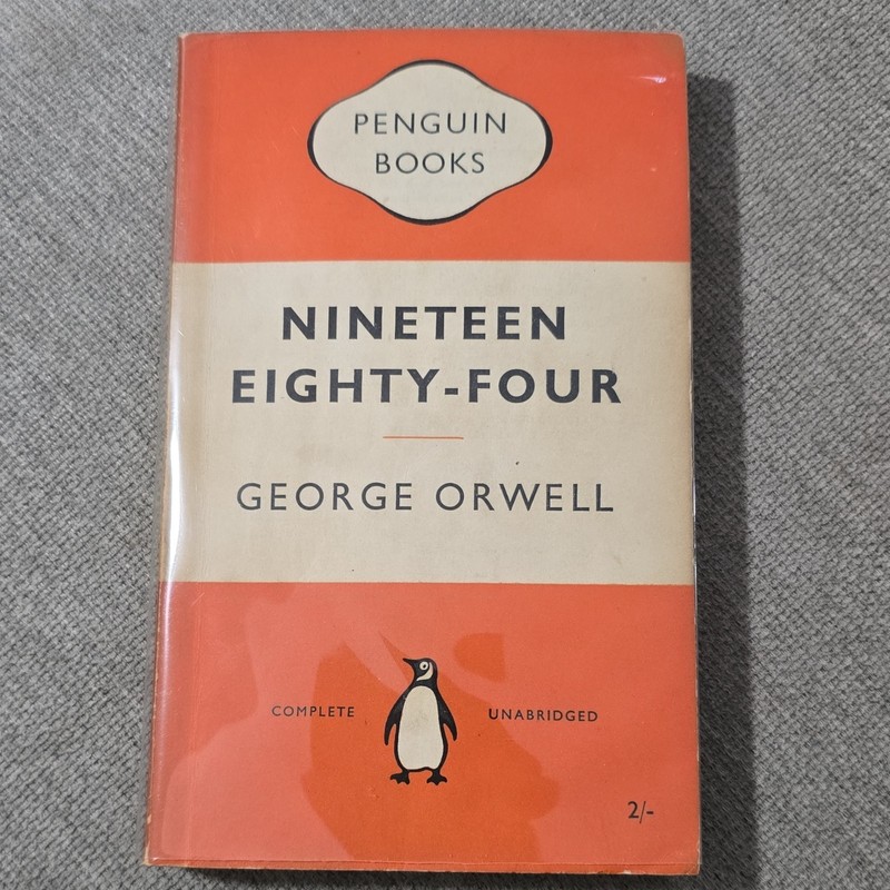 Penguin Books Nineteen Eighty-Four George Orwell Paperback Unabridged 1954