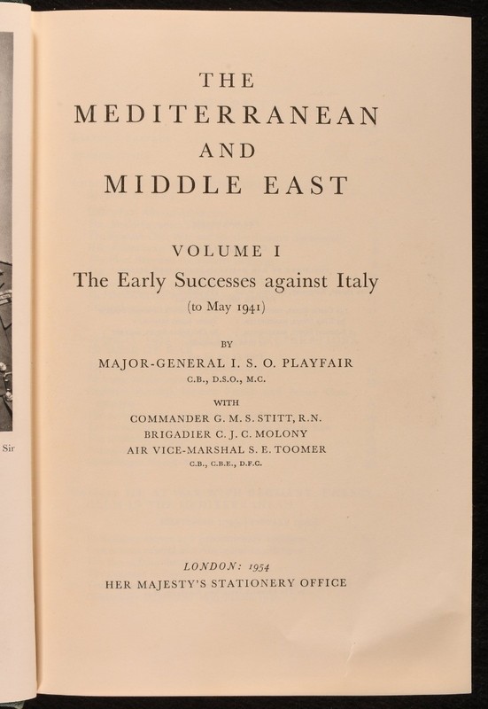 1954-1988 6Vols in 8 The Mediterranean and Middle East History of the Second ... gallery