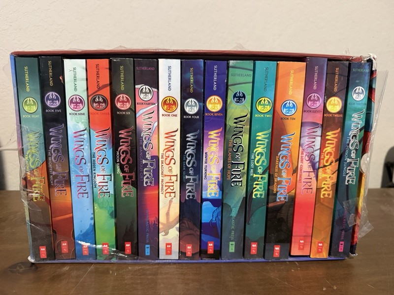 Wings of Fire Series Tui T.Sutherland Complete Set 1-15 Books gallery