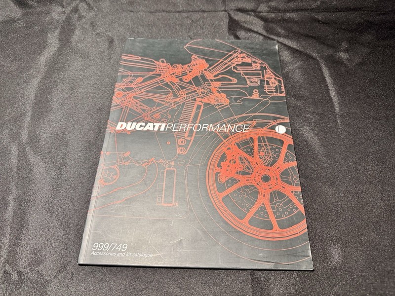 Ducati Performance Accessories 999 / 749 Superbike Catalog from 2003