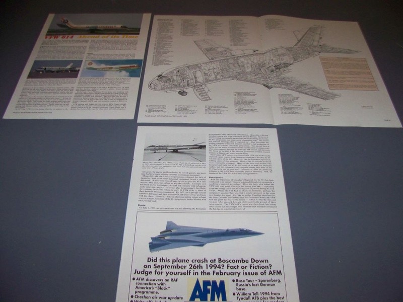 FOKKER VFW 614 «AHEAD OF ITS TIME»..HISTORY/2-PAGE CUTAWAY/3-VIEWS/SPECS (96F)