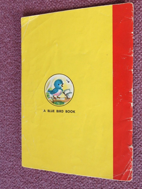 Vtg 1954 Blue Bird Book Pamphlet Stapled Soft Cover The Busy Little Fire Engine gallery