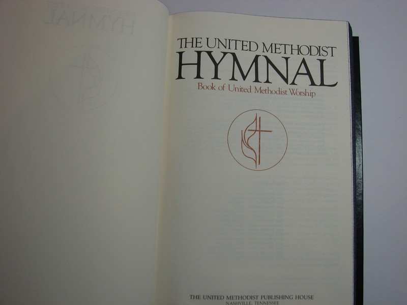 The United Methodist Hymnal 962 Pages 9 ¼ in. x 6 3/8 in. Navy Blue Hardcover gallery