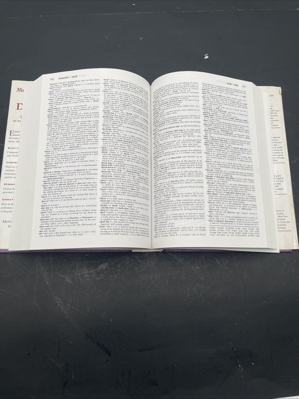 Merriam-Webster's Desk Dictionary - Hardcover By Merriam-Webster - VERY GOOD gallery