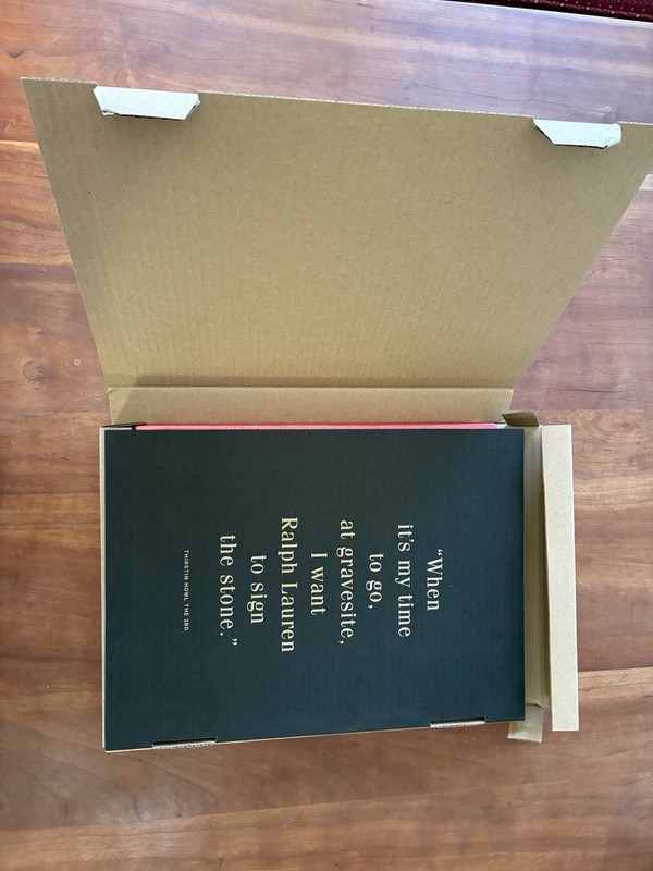 BRAND NEW Bury Me With The Lo On 2nd Edition Hardcover Book Ralph Lauren Polo NY gallery