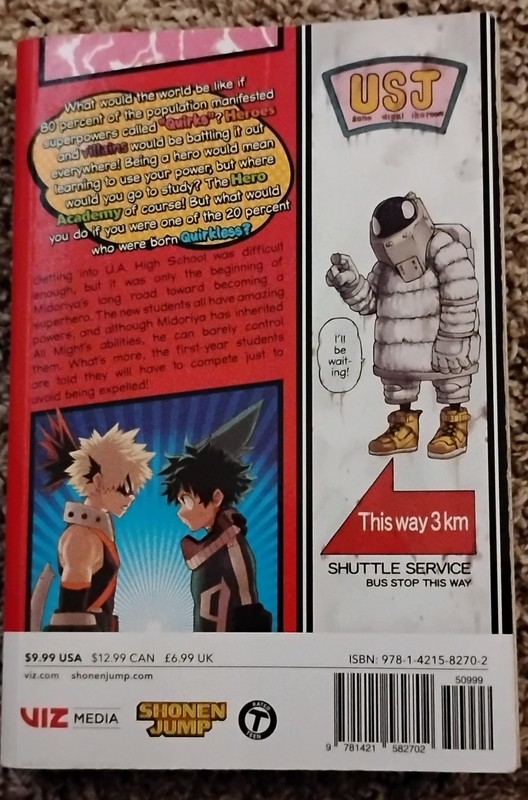 2014 My Hero Academia Shonen Jump Comic Vol 2 KOHEI HORIKOSHI Softcover Book gallery