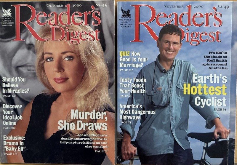 2000 October November READER’S DIGEST MAGAZINE History Short Stories