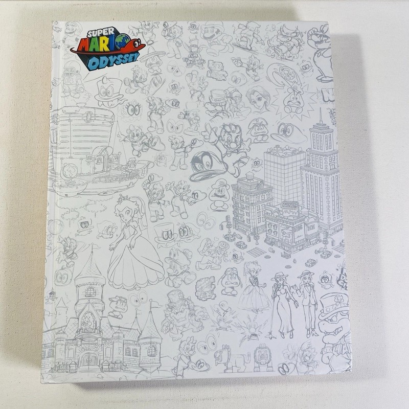 Nintendo The Art of Super Mario Odyssey Art Book Hardcover 2019 FIRST EDITION