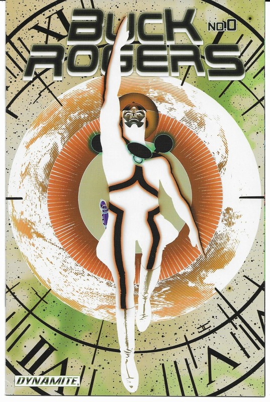 BUCK ROGERS #0 (2009) Variant 1 in a 100 ‘NEGATIVE’ Cover by JOHN CASSADAY