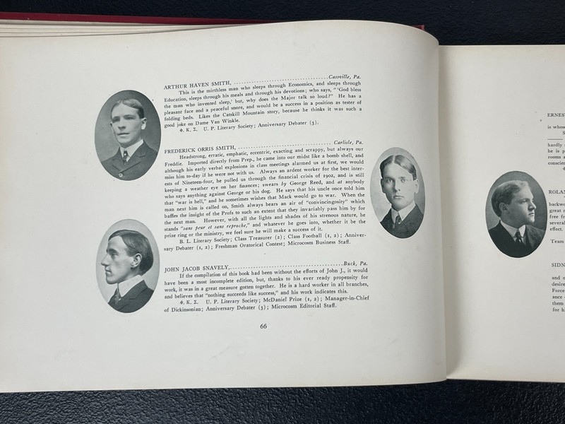 1904 Dickinson College Yearbook Carlisle PA Heavily Illustrated 360+ Pages gallery