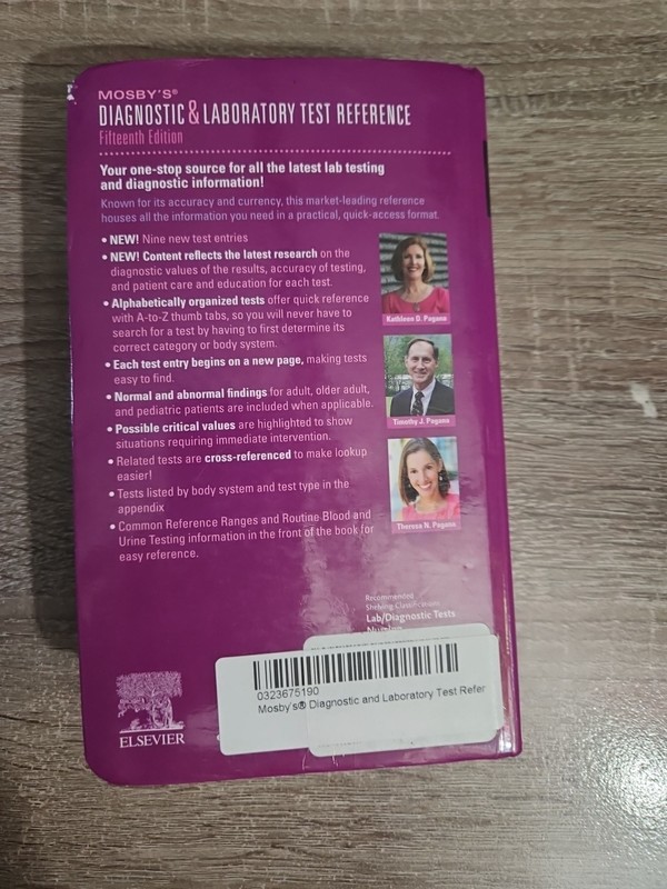 Mosby’s® Diagnostic and Laboratory Test Reference