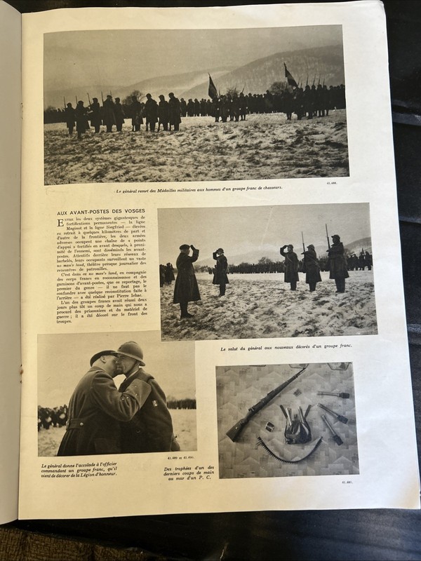 L’ILLUSTRATION French Magazine 27 Javier 1940 WWII 105 Pages Very Rare gallery