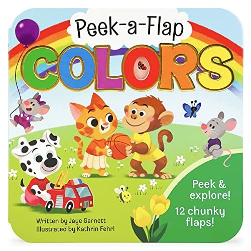 Peek-a-Flap Colors – Lift-a-Flap Board Book for Curious Minds and Little Learne