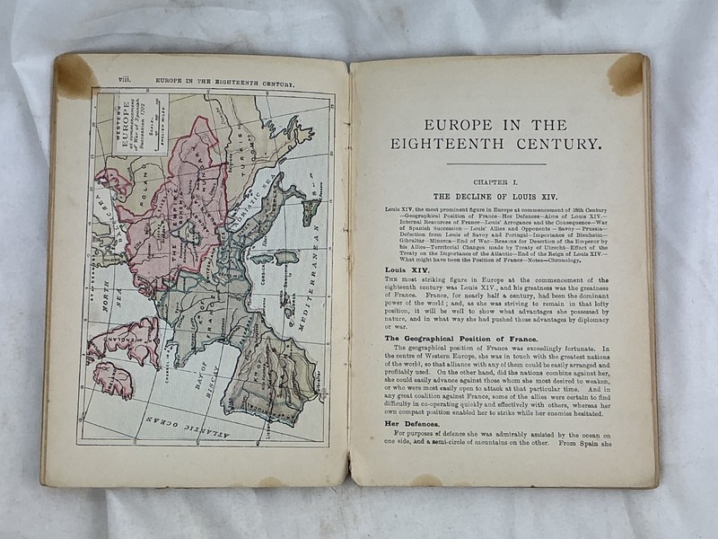 Europe In The Eighteenth Century Book By T J Walker Gill’s Historical 19th Cent. gallery