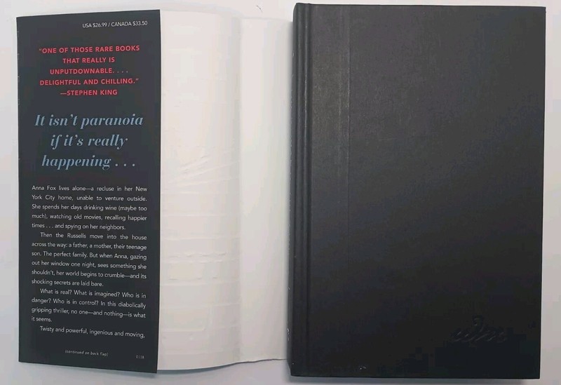 THE WOMAN IN THE WINDOW by A.J. FINN (2018, HC/DJ 1st Ed) * SINGED * gallery