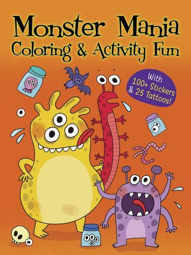 Monster Mania Coloring & Activity Fun: W- 9780486842677, Publications, paperback