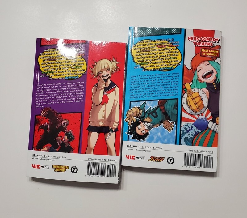 MY HERO ACADEMIA MANGA BOOKS #9 & #12 KOHEI HORIKOSHI SHONEN JUMP gallery