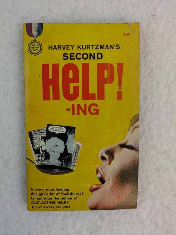 Harvey Kurtzman SECOND HELPING Gold Medal #s1225 First Printing 1962 PB