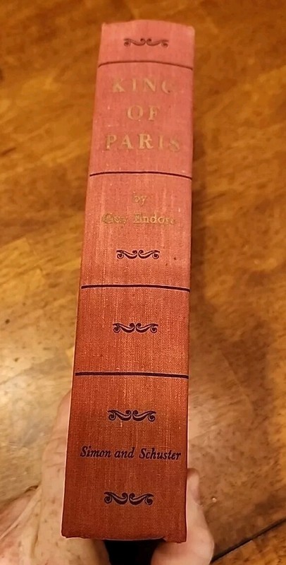 Alexander Dumas King Of Paris A NOVEL by Guy Endore 1st Edition First Print 1956 gallery